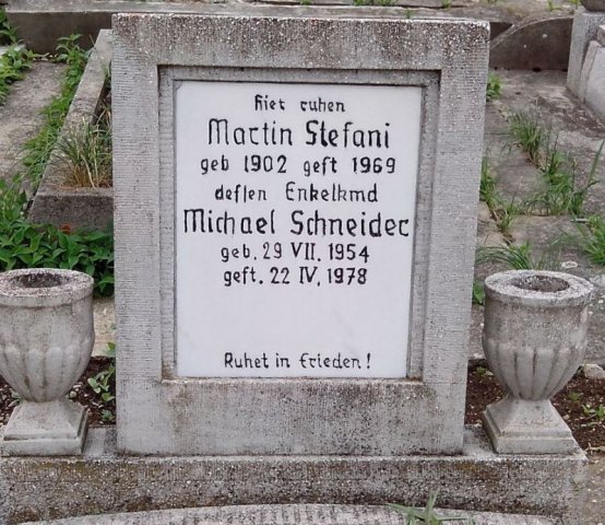 Stefani Martin 1902-1969 Grabstein